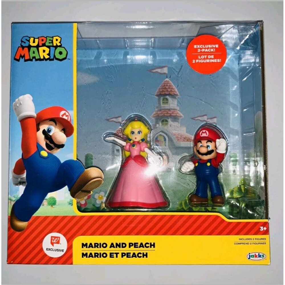Jakks Super Mario and Peach‎ Walgreens Ex